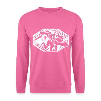 mechanic - Unisex Sweatshirt - pink - Front