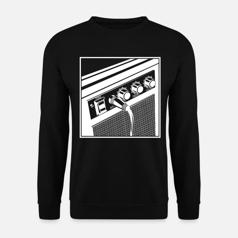 guitare - Sweat-shirt Unisexe - noir