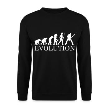 basse - Sweat-shirt Unisexe - noir - Devant - Alina (178cm) & Michal (187cm)
