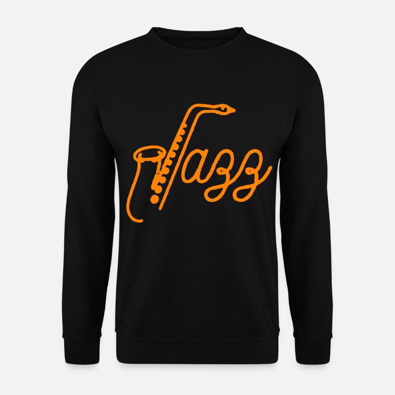 saxophone - Unisex Sweatshirt - black