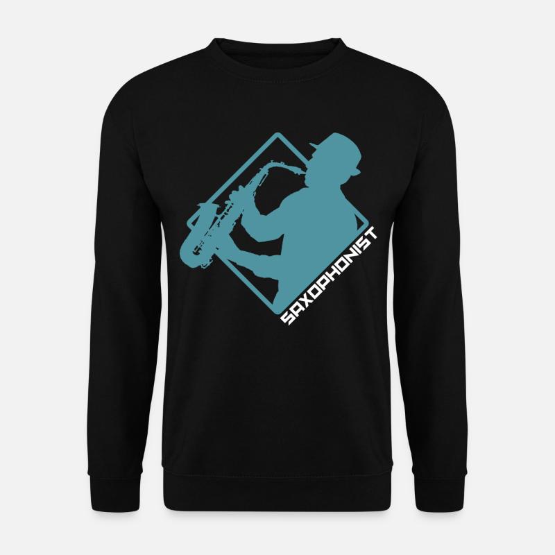 saxophone - Unisex Sweatshirt - black