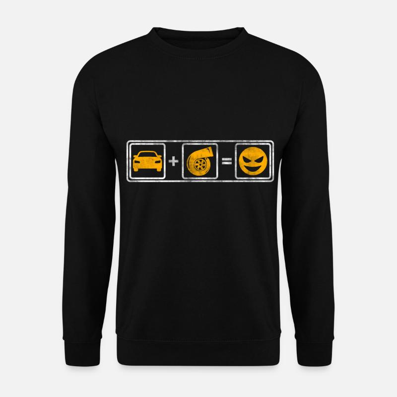 Auto Turbo - Sweat-shirt Unisexe - noir