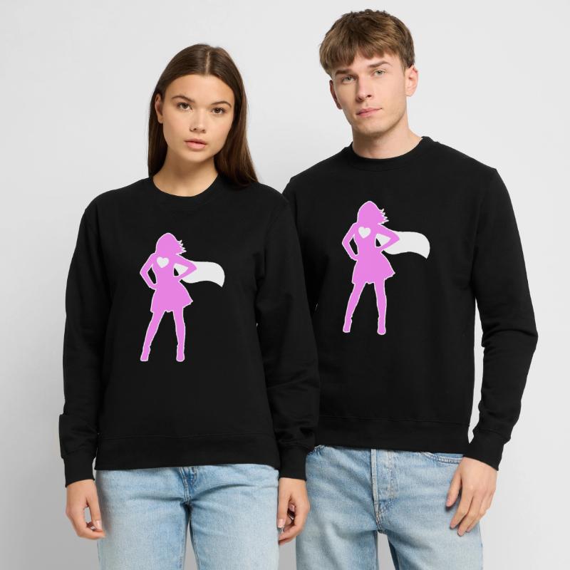 Muttertag Powerfrau Mädchen Beste Mutter Supermama Unisex Pullover
