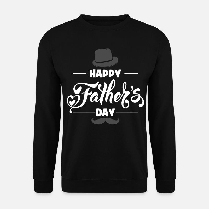 Vatertag Vatertagsgeschenk Bester Papa Männertag - Unisex Pullover - Schwarz