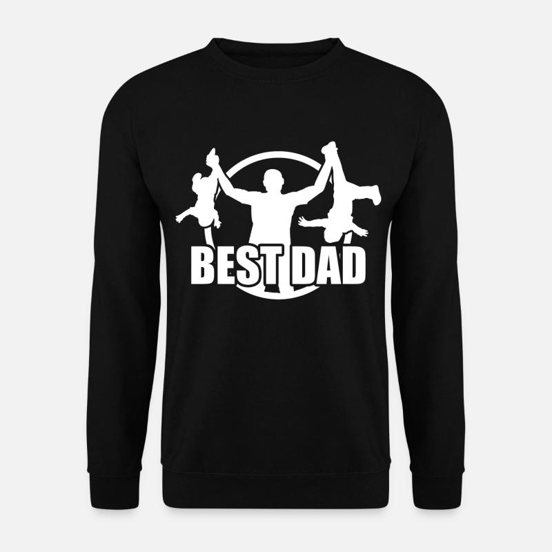 Strong man, strong, muscular - Unisex Sweatshirt - black