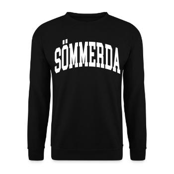 Sömmerda - Unisex Pullover - Schwarz - Vorne - Alina (178cm) & Michal (187cm)