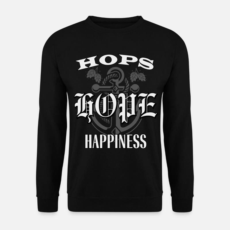 Malt Hope Bonheur - Sweat-shirt Unisexe - noir