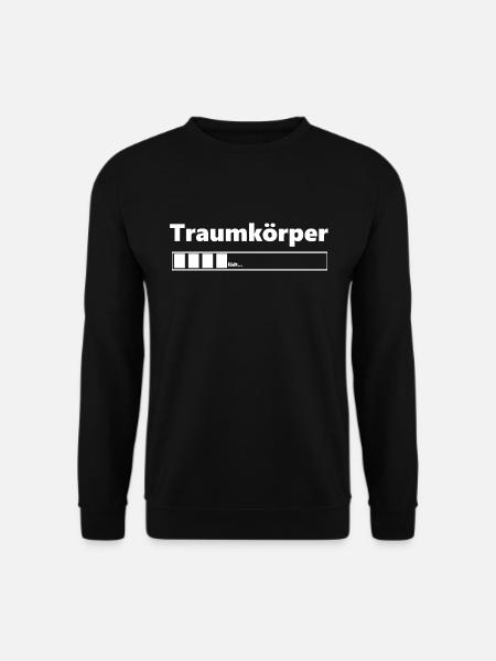 Traumkörper - Unisex Pullover - Schwarz
