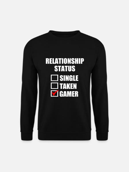 In einer Beziehung mit meiner Konsole - Unisex Pullover - Schwarz