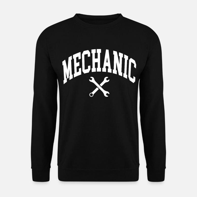 Mechaniker - Unisex Pullover - Schwarz