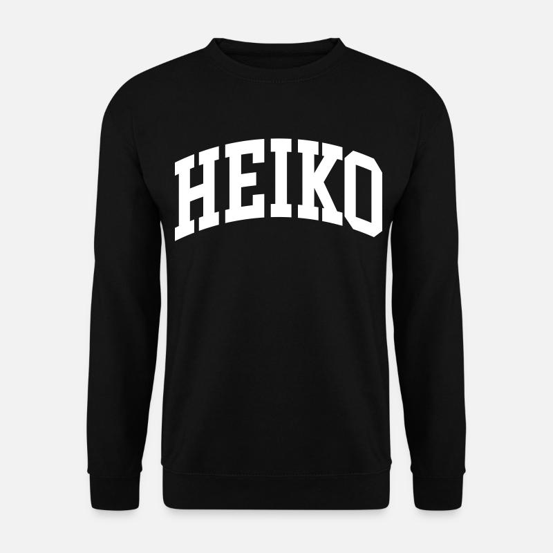 Heiko - Sweat-shirt Unisexe - noir