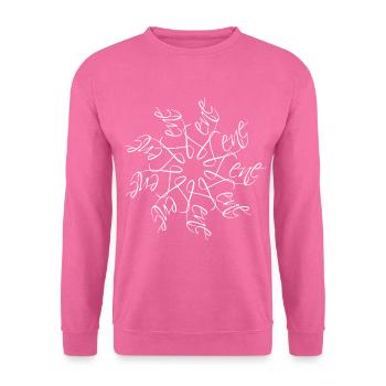 Lene Name Name Mandala - Unisex Sweatshirt - pink - Front