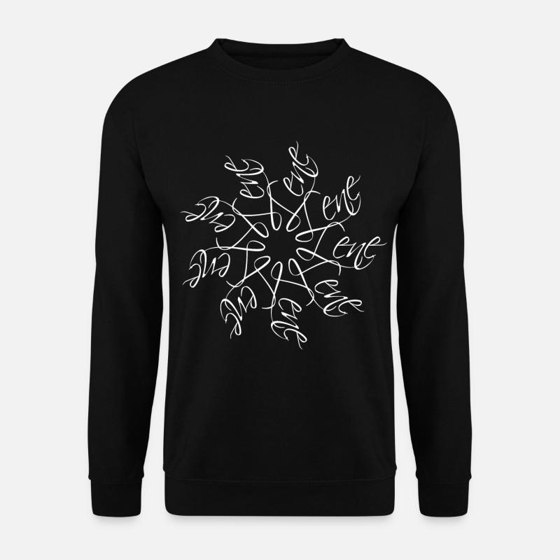 Lene Nom Nom Mandala - Sweat-shirt Unisexe - noir