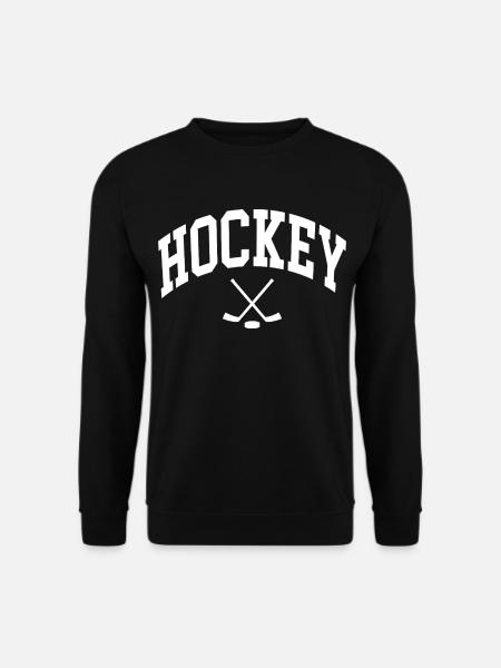 Eishockey - Unisex Pullover - Schwarz