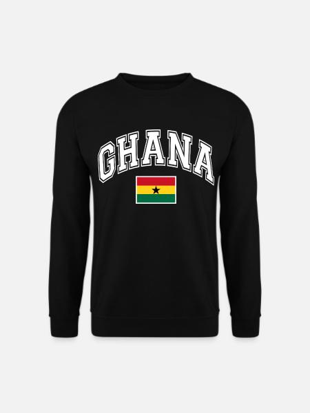 Ghana Flag - Unisex Sweatshirt - black