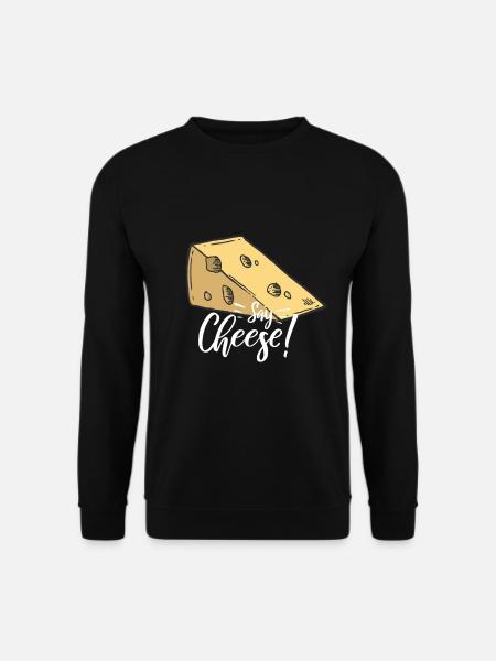 Dites fromage! - Sweat-shirt Unisexe - noir