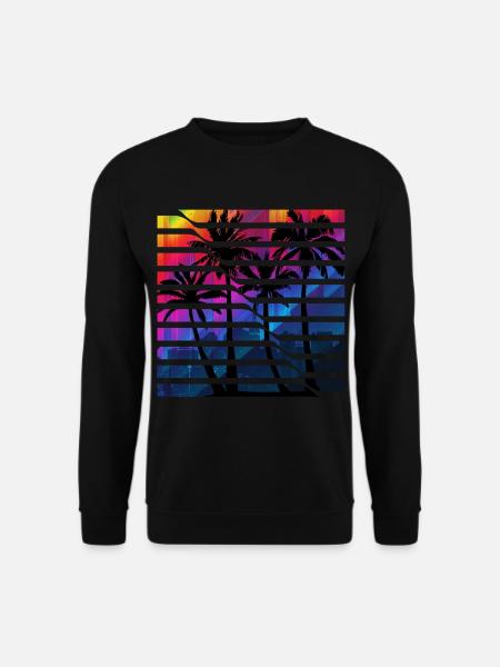 City Sommer T-Shirt - Unisex Pullover - Schwarz
