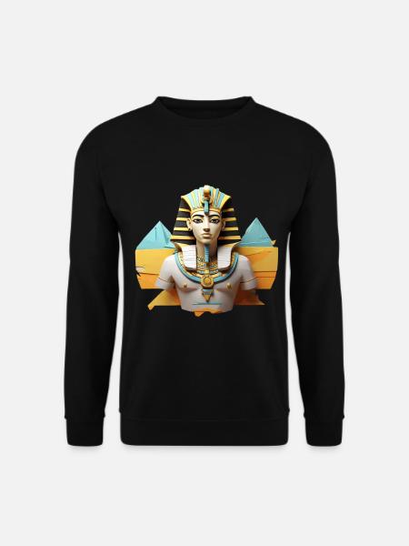 Pharaonisches Design - Unisex Pullover - Schwarz