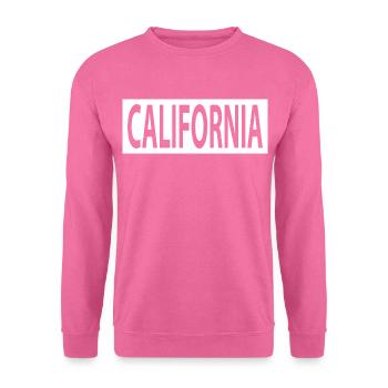 Californie - Sweat-shirt Unisexe - rose - Devant