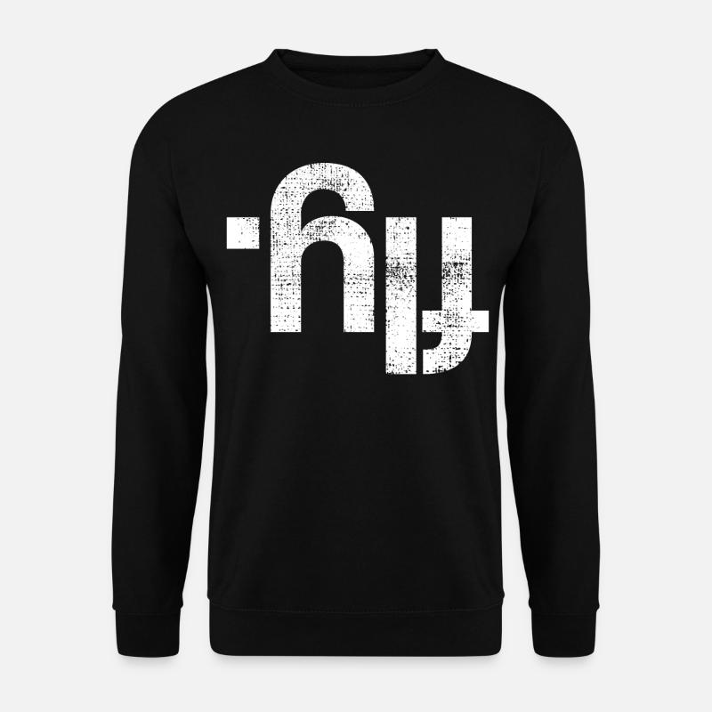 Fliegen - Unisex Pullover - Schwarz