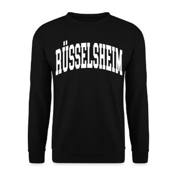 Rüsselsheim - Sweat-shirt Unisexe - noir - Devant - Alina (178cm) & Michal (187cm)