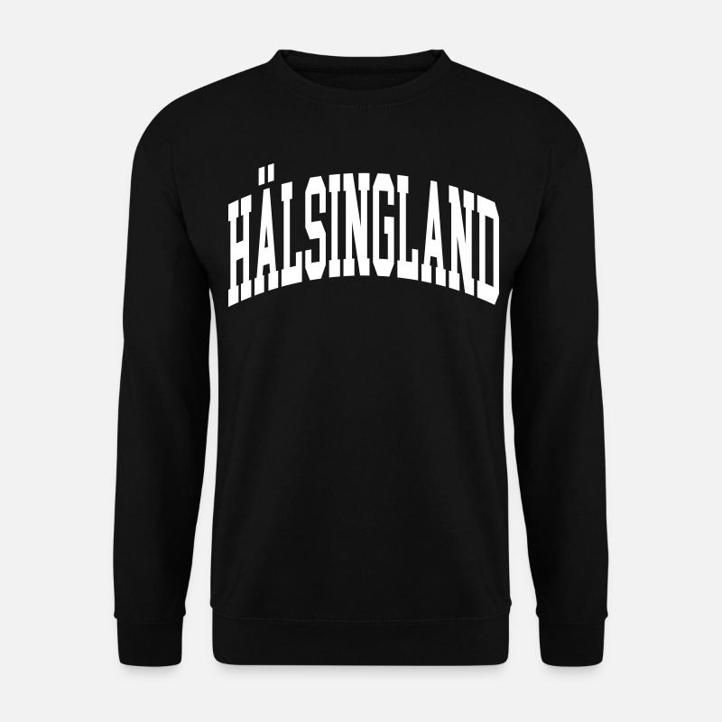Hälsingland - Unisex Pullover - Schwarz