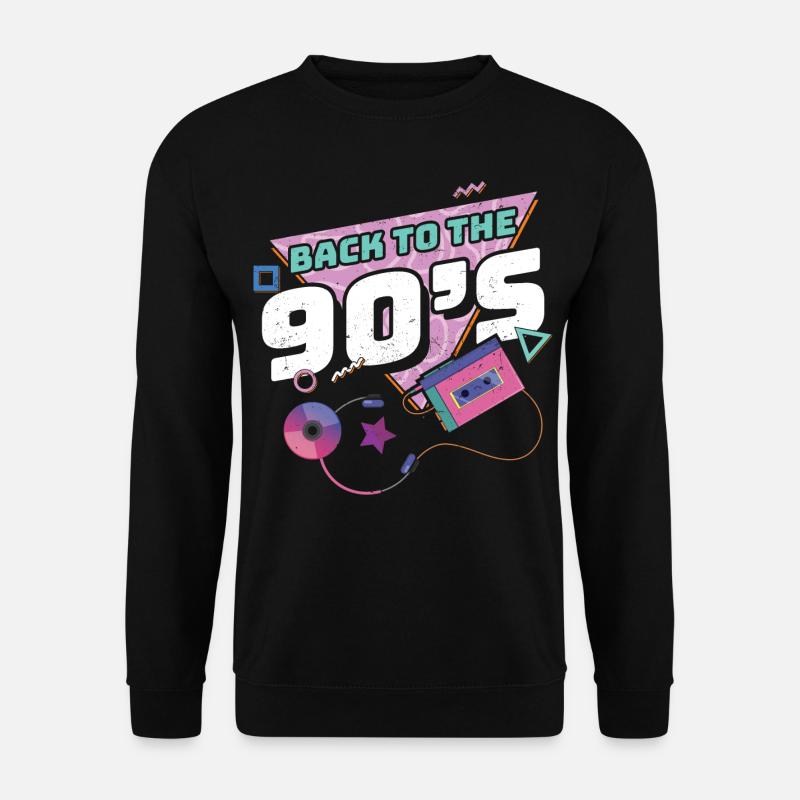 nineties - Unisex Sweatshirt - black