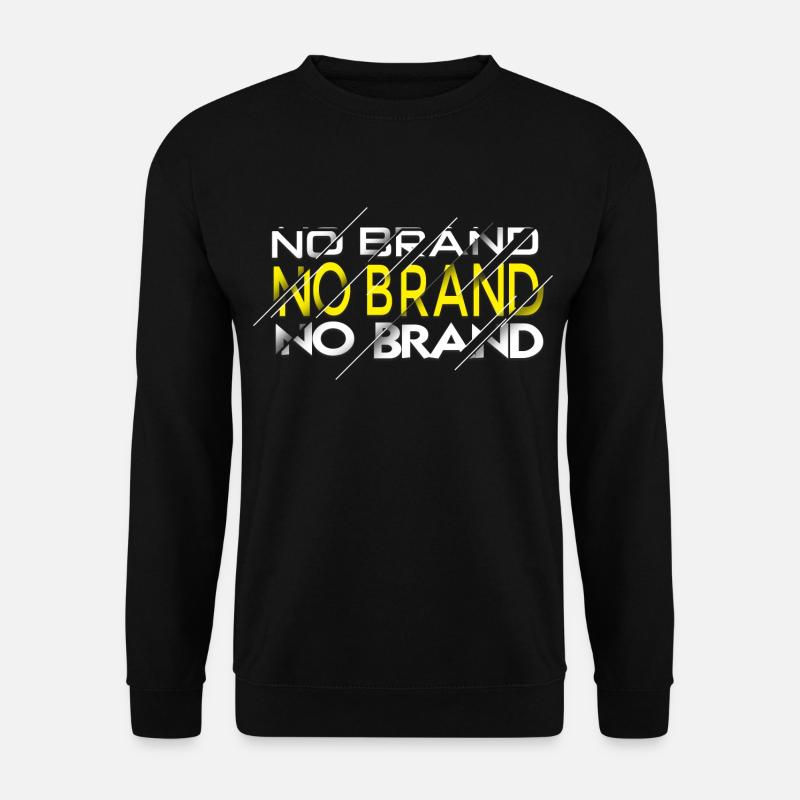 PAS DE MARQUE - TRANCHE - Sweat-shirt Unisexe - noir