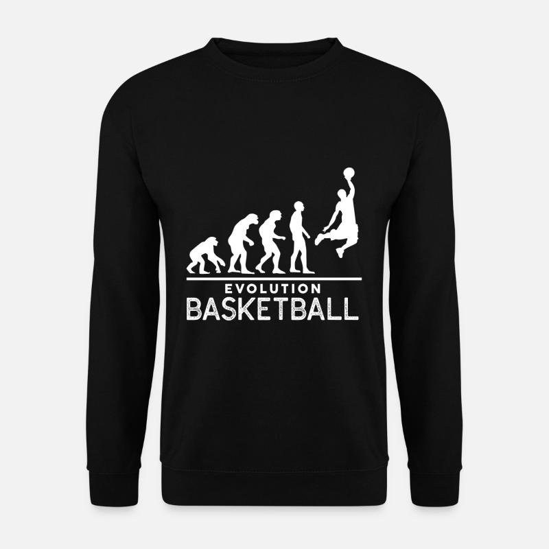 Basketball évolution - Sweat-shirt Unisexe - noir