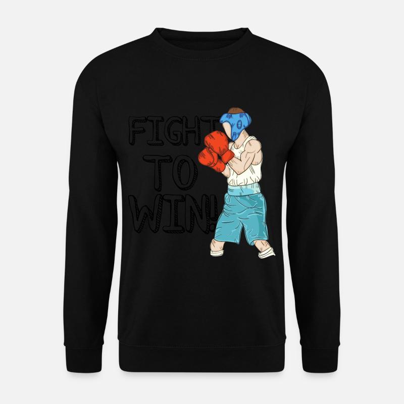 Boxen Boxing - Unisex Pullover - Schwarz