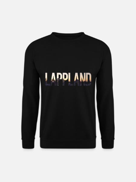 Lappland NaturTravel Outdoor Geschenk - Unisex Pullover - Schwarz