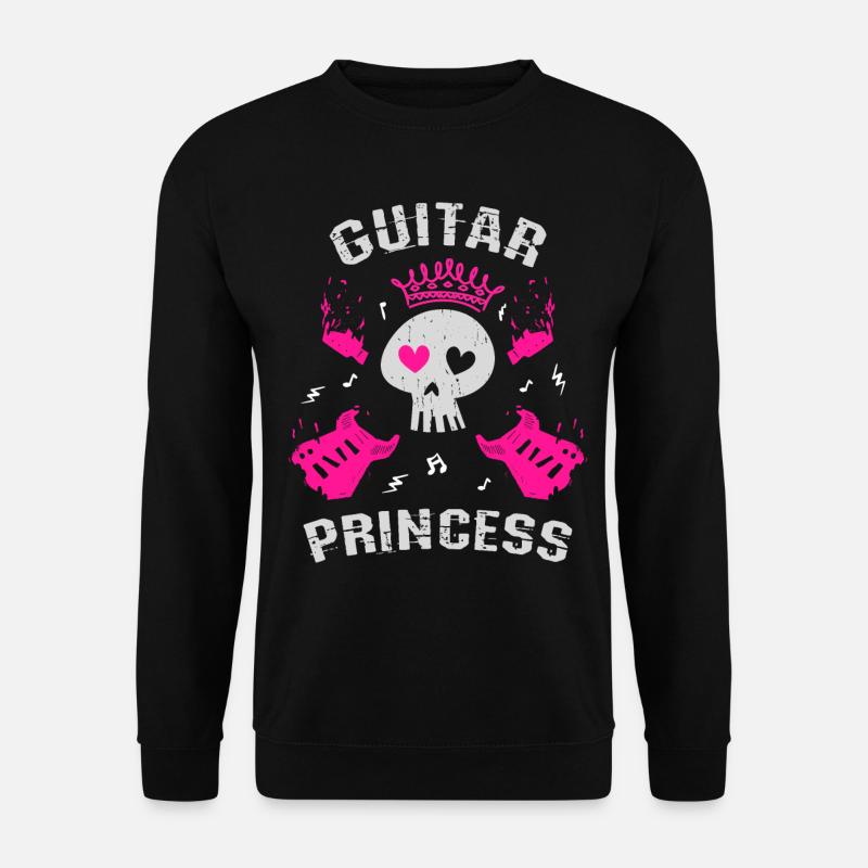 Princesse de la guitare - Sweat-shirt Unisexe - noir