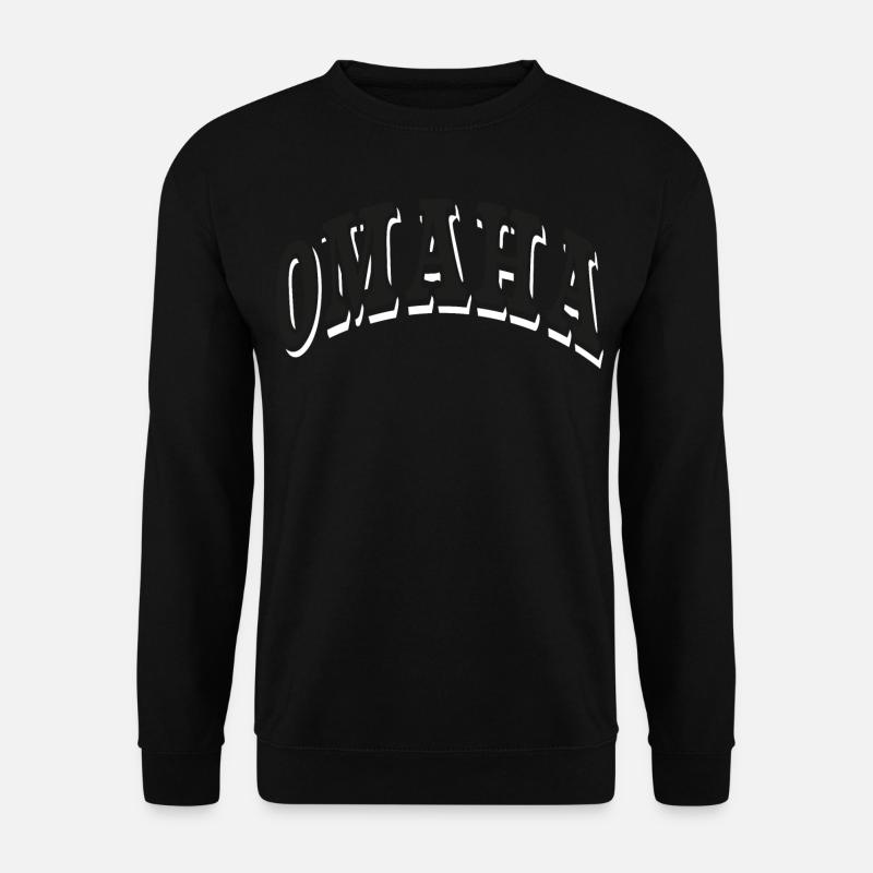 Omaha - Unisex Pullover - Schwarz