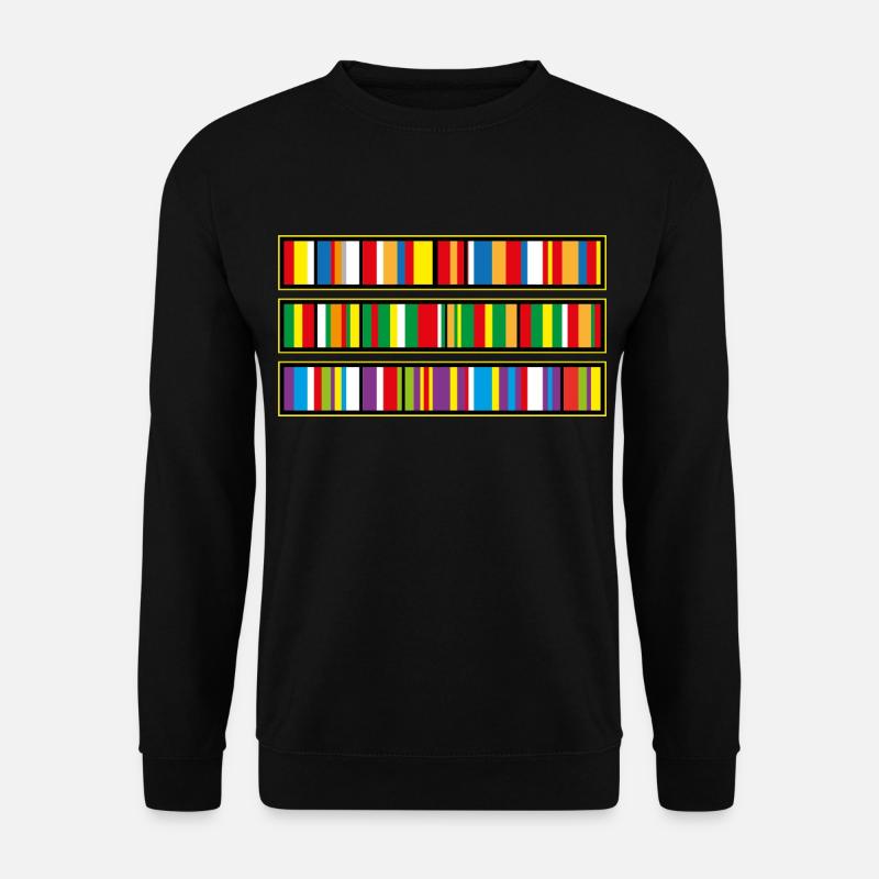 80 Order Band Bar - Unisex Sweatshirt - black