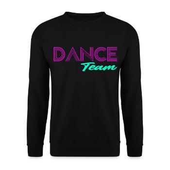 Dance - Unisex Sweatshirt - black - Front - Alina (178cm) & Michal (187cm)
