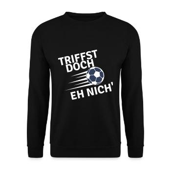 Ne frappez pas de toute façon - Sweat-shirt Unisexe - noir - Devant - Alina (178cm) & Michal (187cm)