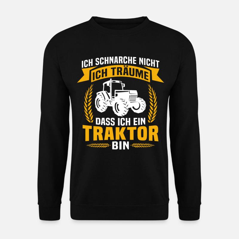 Ich Ein Traktor Bin - Unisex Pullover - Schwarz