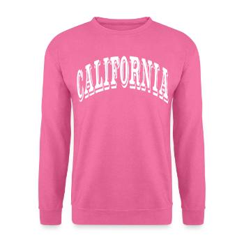 Californie - Sweat-shirt Unisexe - rose - Devant