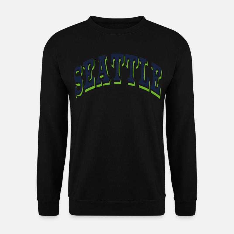 Seattle - Unisex Sweatshirt - black