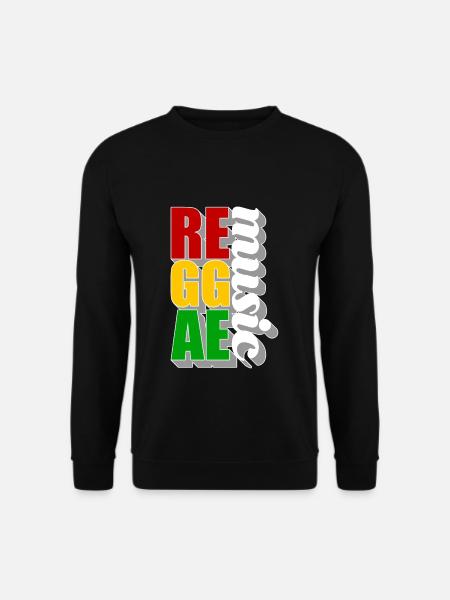 reggae - Sweat-shirt Unisexe - noir