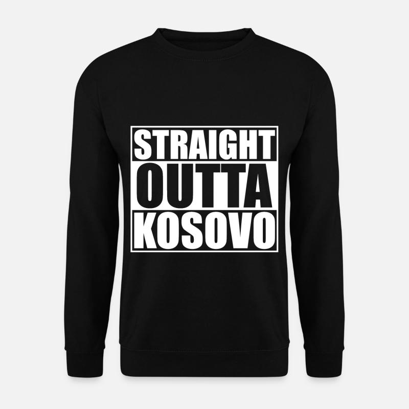 Kosovo - Unisex Pullover - Schwarz