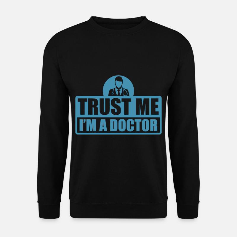 Doktor - Unisex Pullover - Schwarz