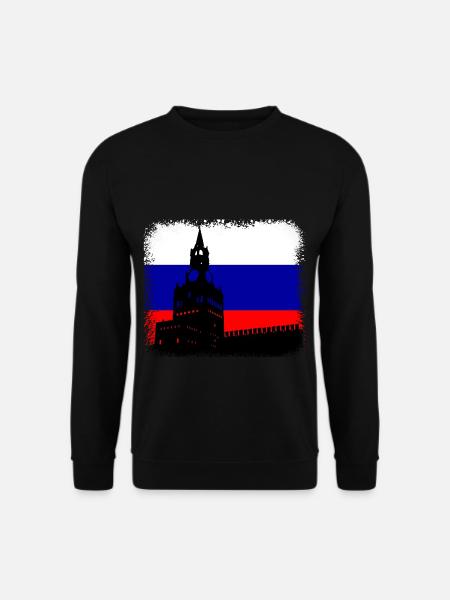 Russie - Sweat-shirt Unisexe - noir