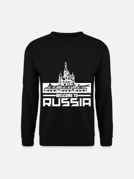 Russie - Sweat-shirt Unisexe - noir