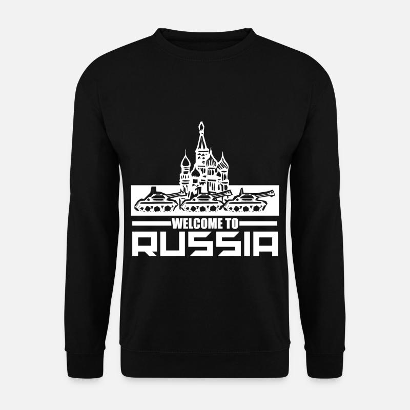 Russie - Sweat-shirt Unisexe - noir