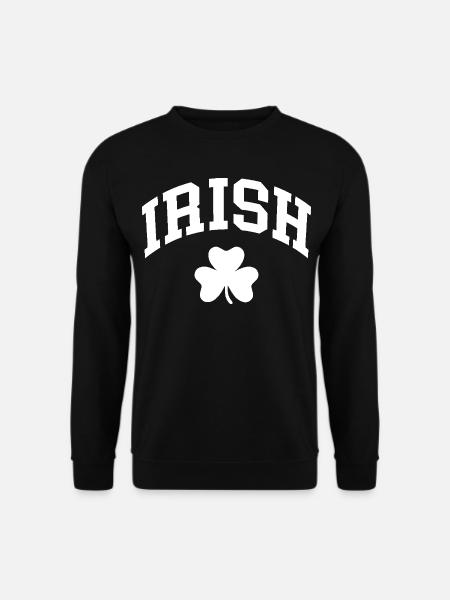 Irish Shamrock - Unisex Sweatshirt - black