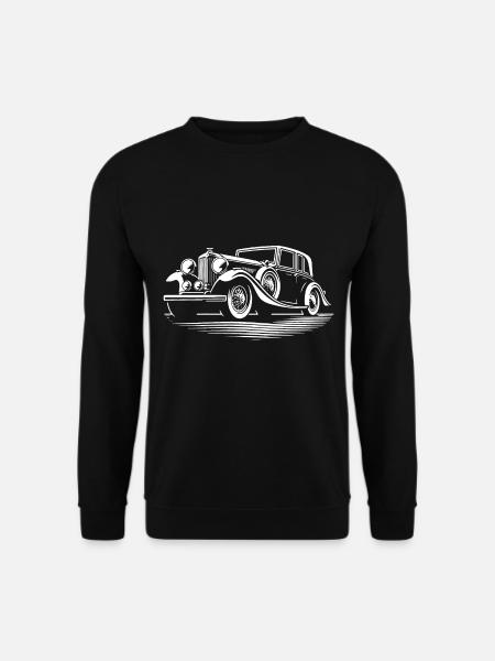 Elegance on wheels - Unisex Sweatshirt - black