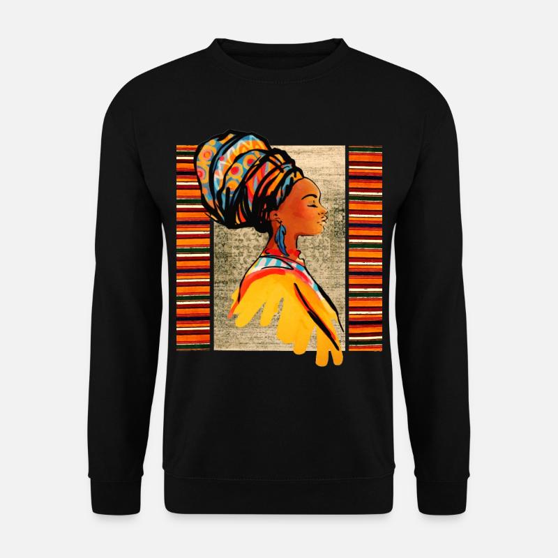 African vibes - Unisex Sweatshirt - black