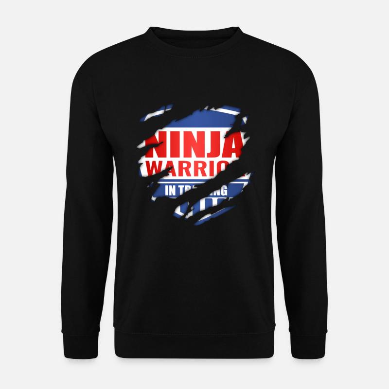 Ninja Warrior In Training - Unisex Pullover - Schwarz