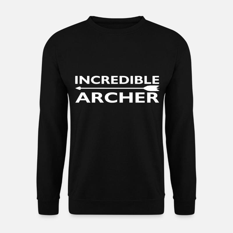 Arc de flèche de tir à l'arc de tir à l'arc - Sweat-shirt Unisexe - noir
